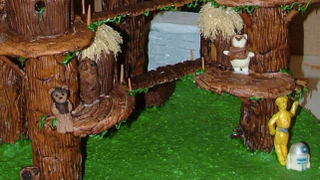 Illustration for article titled Mega Man Blows Mario's Badly-Rendered Gingerbread Brains Out